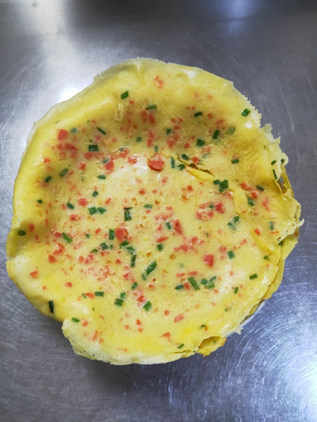 快手早餐——葱花鸡蛋饼