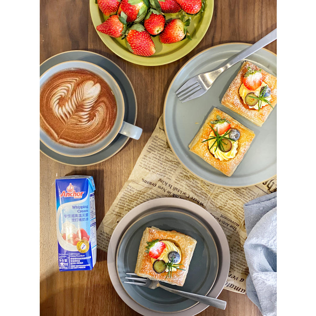 安佳奶油千层酥|绝不翻车的快手甜点