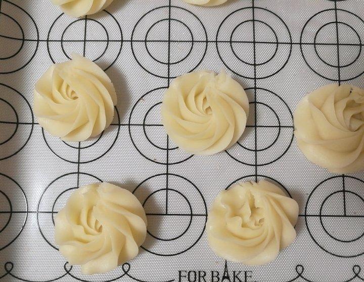 零失败花纹超级立体的黄油曲奇