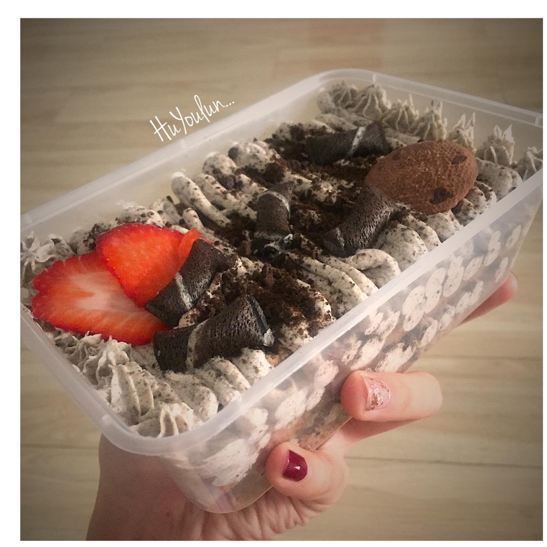 好吃到流泪的奥利奥咸奶油盒子蛋糕