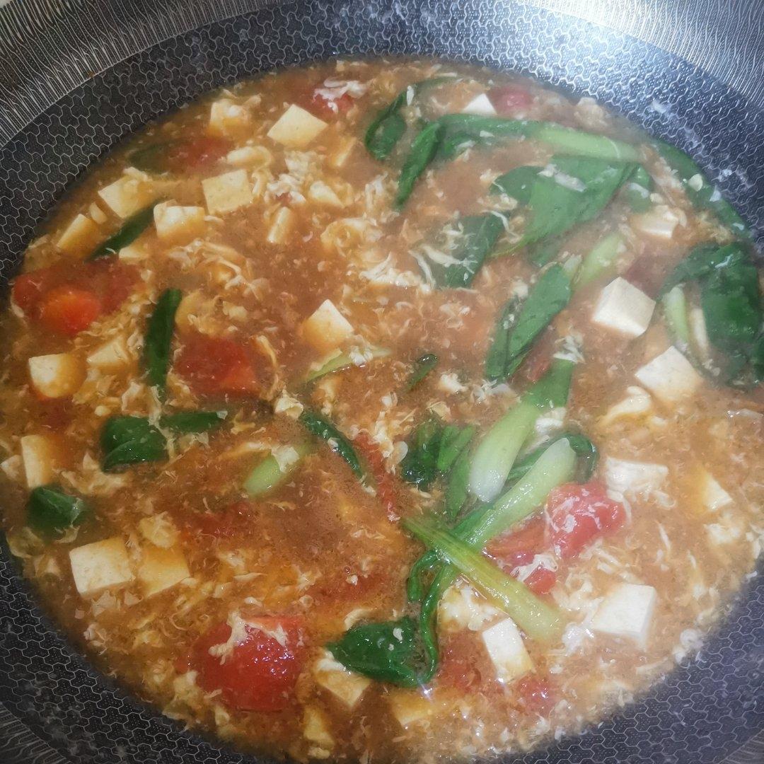 酸辣豆腐汤
