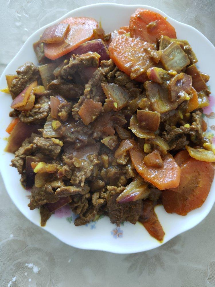 咖喱洋葱炒牛肉