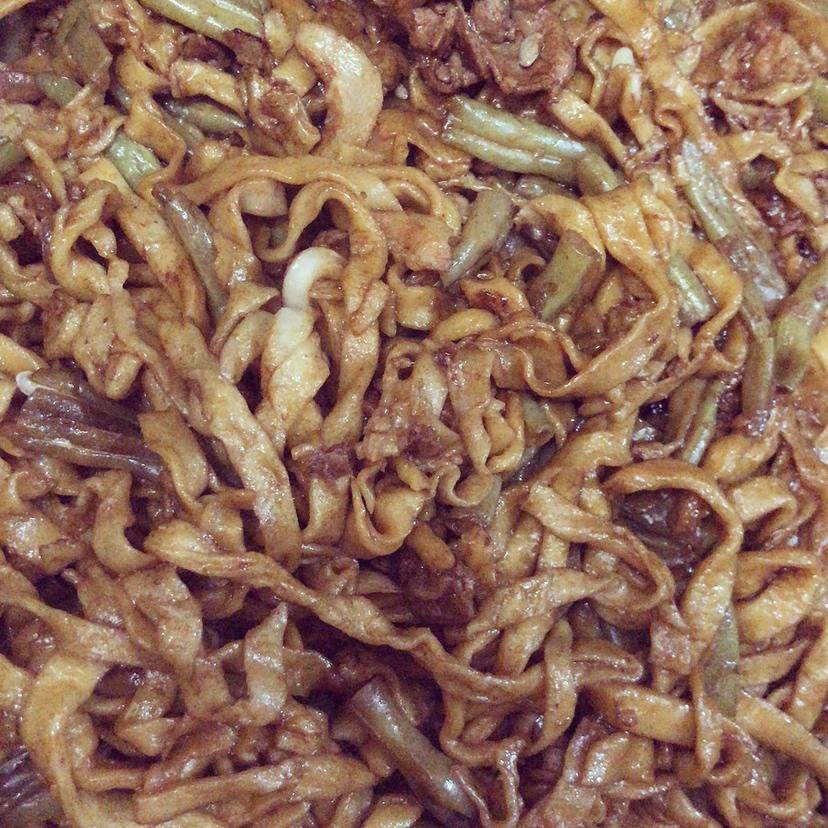 豆角焖面