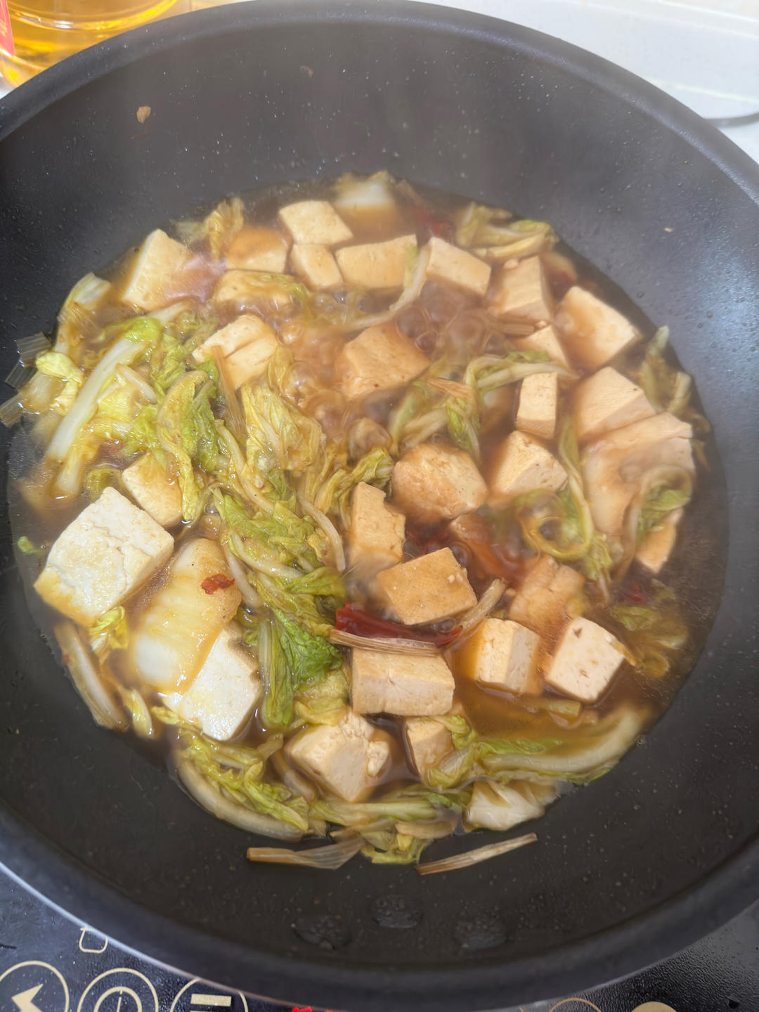 白菜豆腐炖粉条