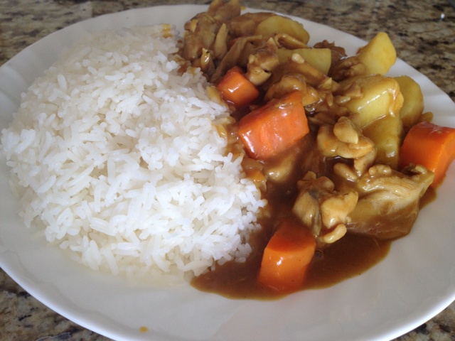 美味咖喱鸡饭