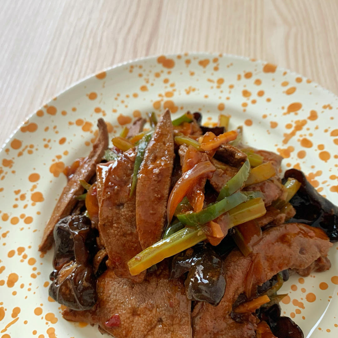 肉·脆 嫩 不腥的炒肝尖儿