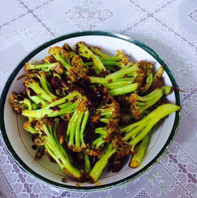很“浪费”米饭的家常菜之一-------干锅菜花