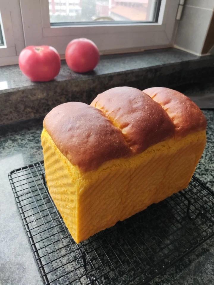 软绵香醇的南瓜吐司