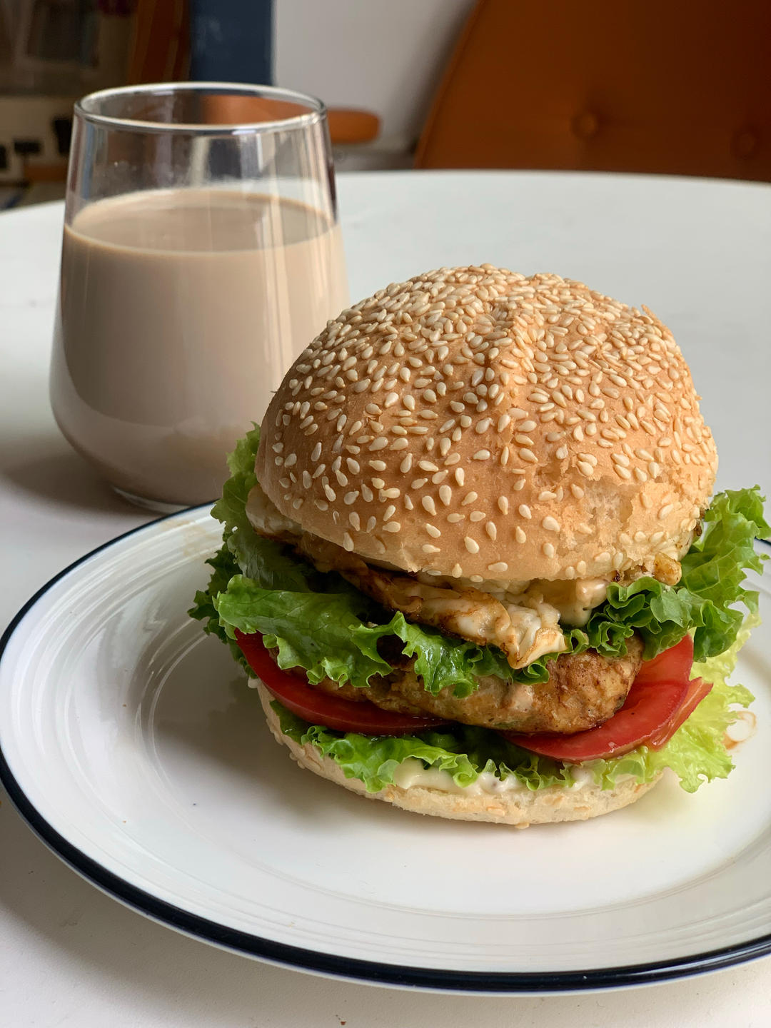 【健身餐】西葫芦鸡胸汉堡肉饼