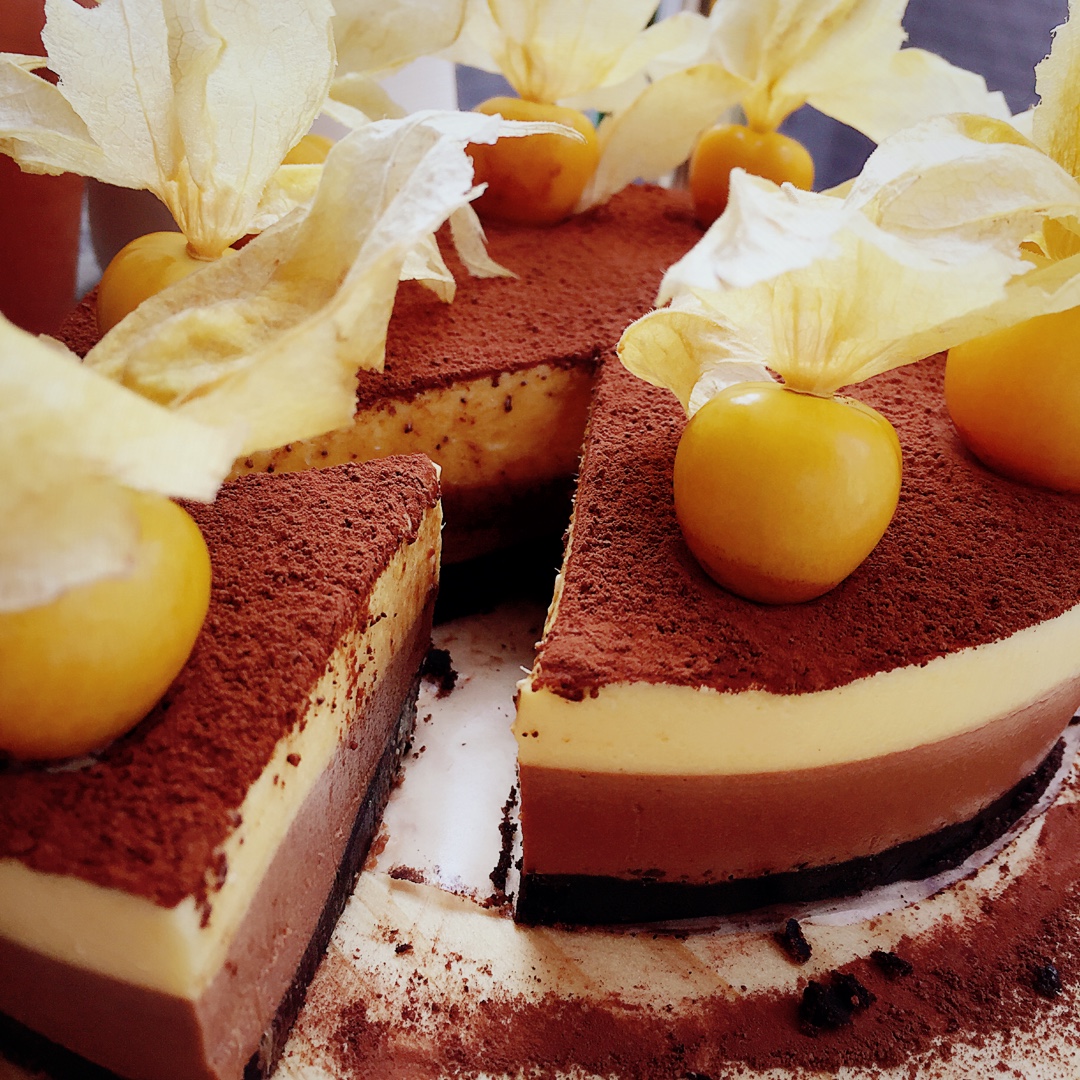 巧克力芒果慕斯