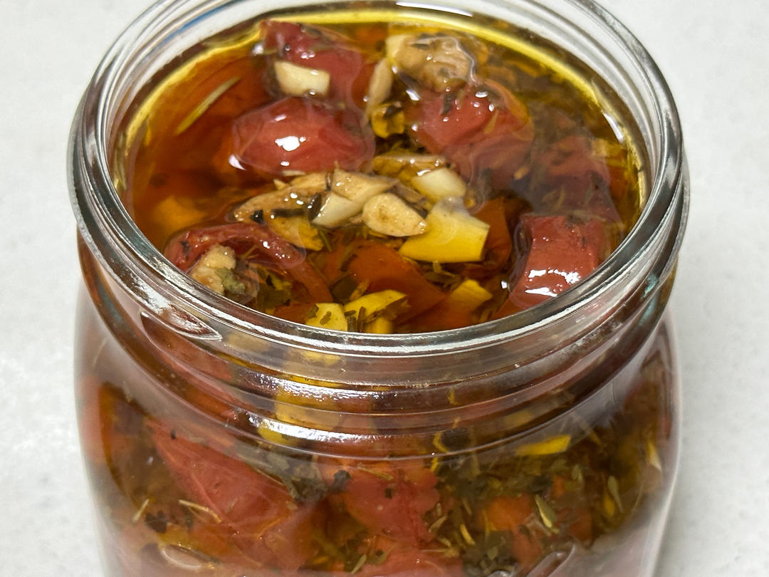有点不一样的油浸小蕃茄--烤箱做法