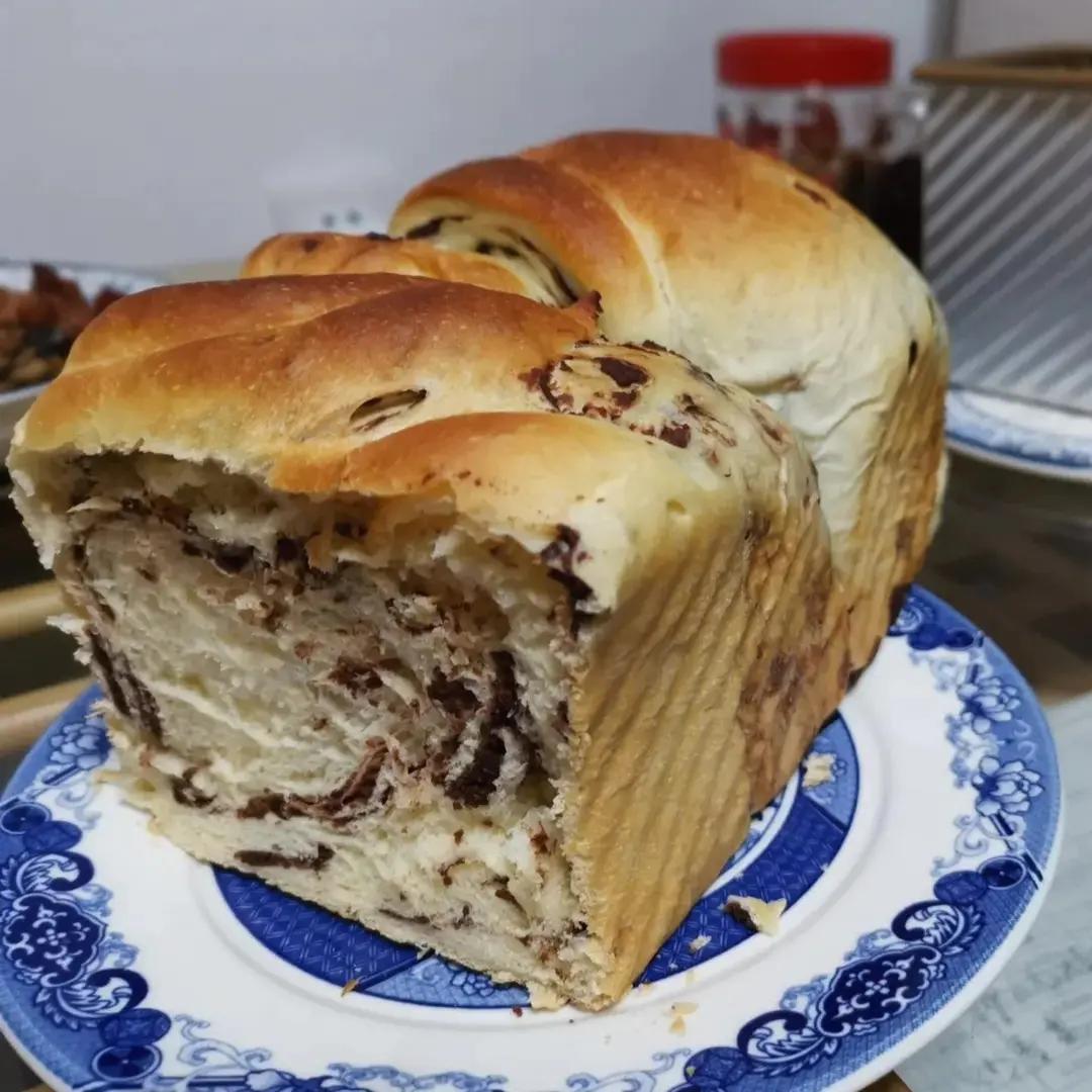 保姆级手揉巧克力吐司教程