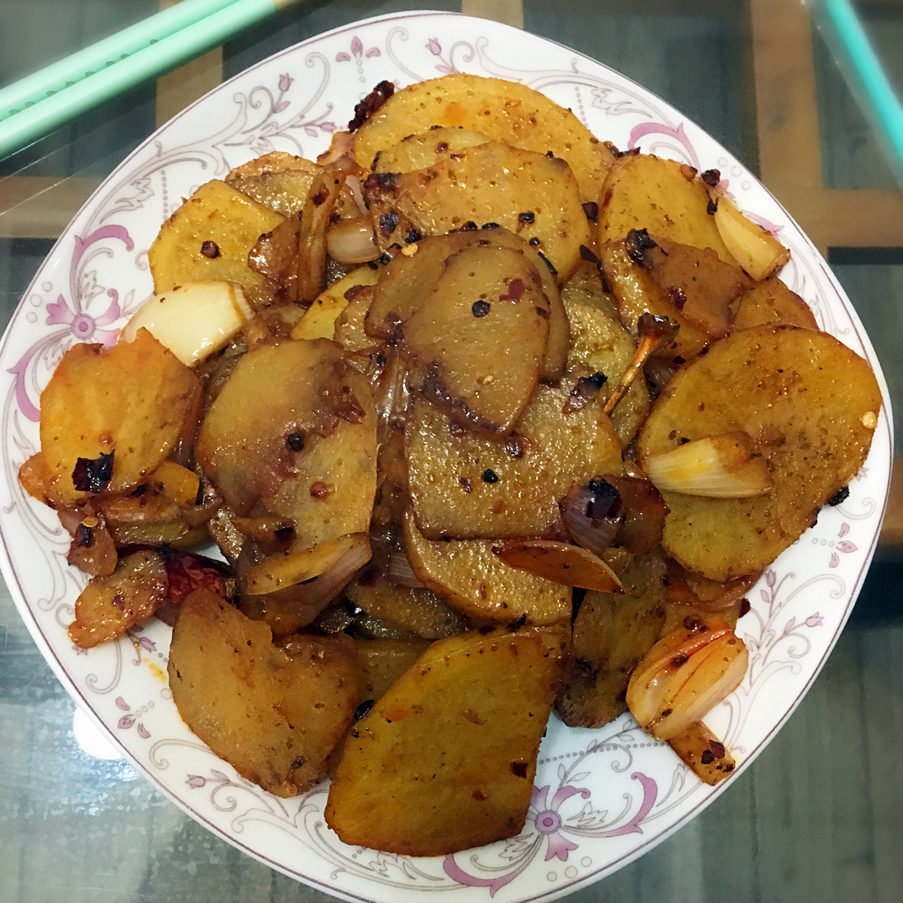 孜然洋葱土豆片