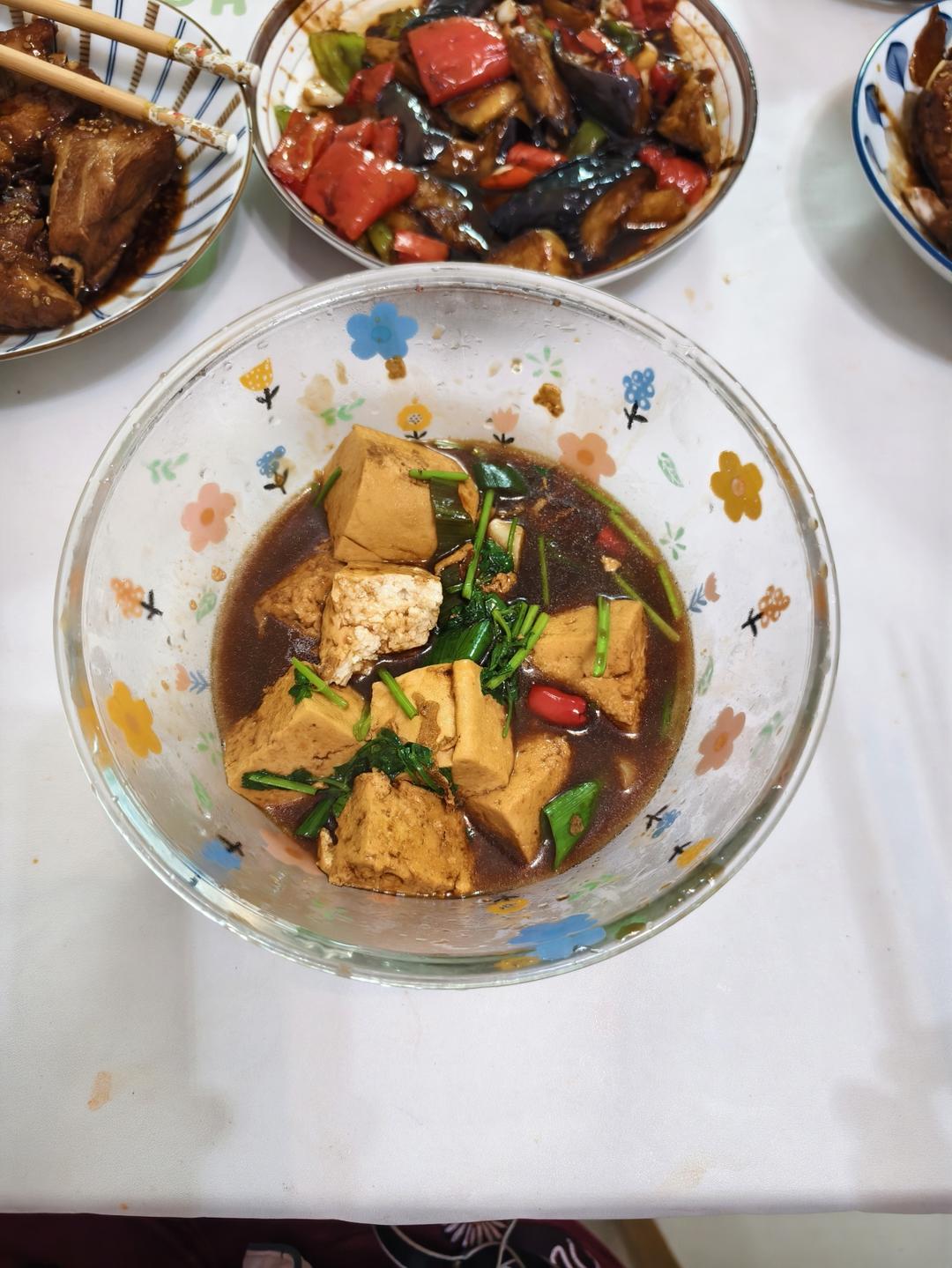【家常菜】超下饭红烧老豆腐