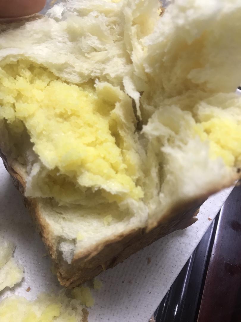 不用揉出膜的松软红豆面包
