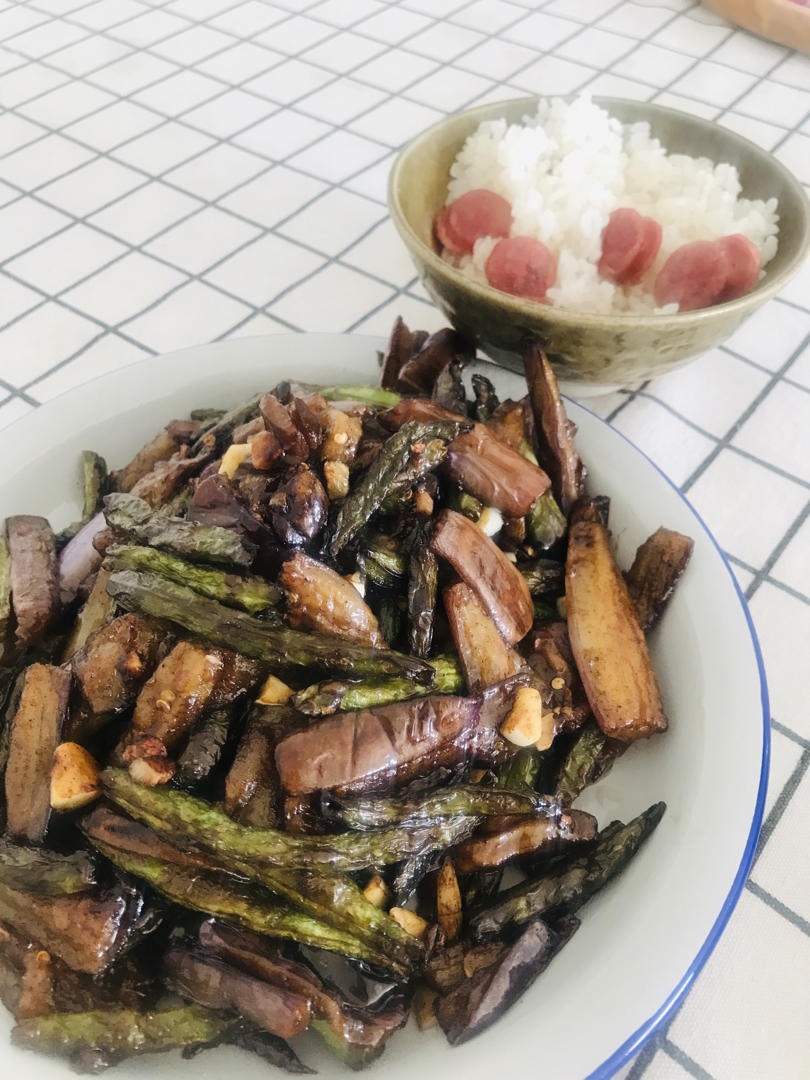 烧豆角茄子