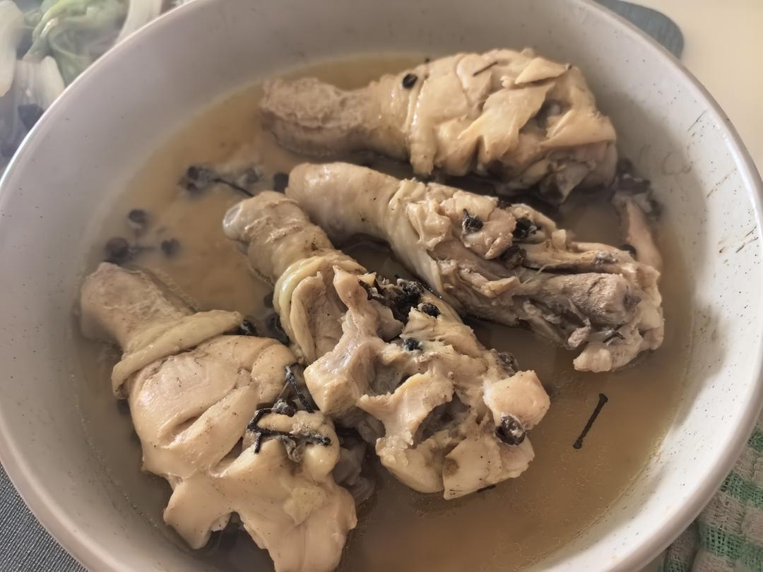 无油版巨嫩无比的椒盐蒸鸡腿🍗