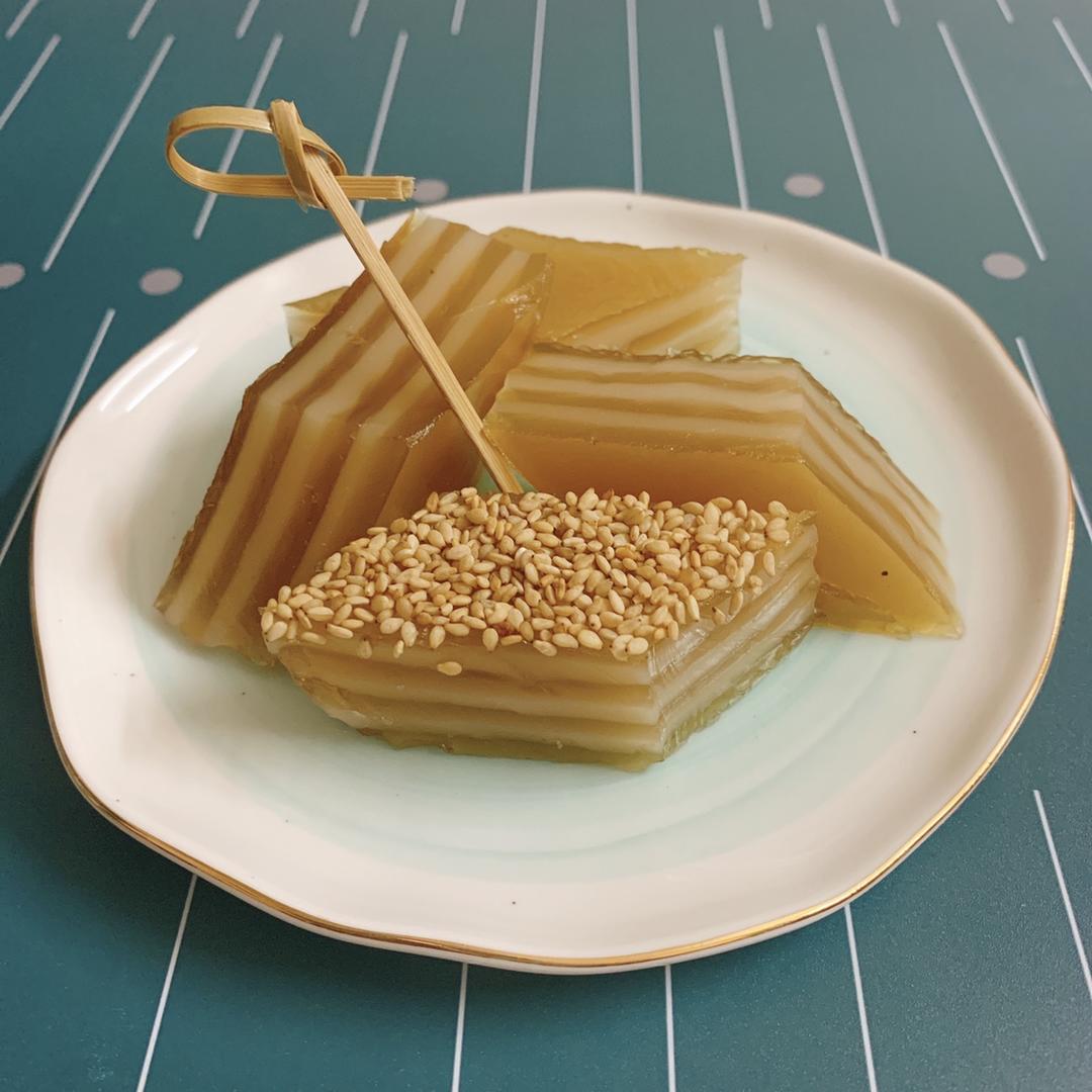 椰汁千层马蹄糕--老广你们懂的