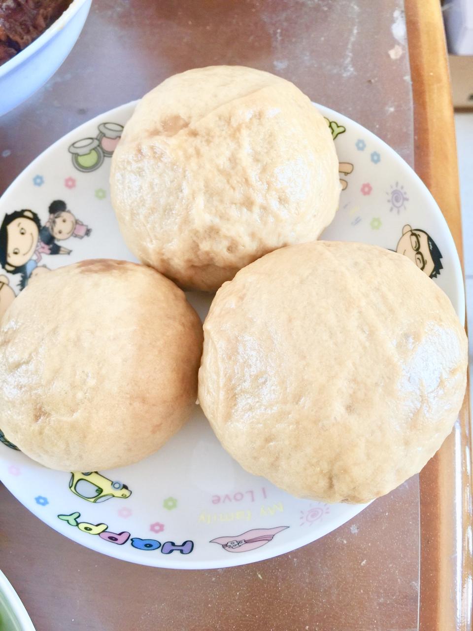 有着面包口感的红糖馒头（一次发酵）