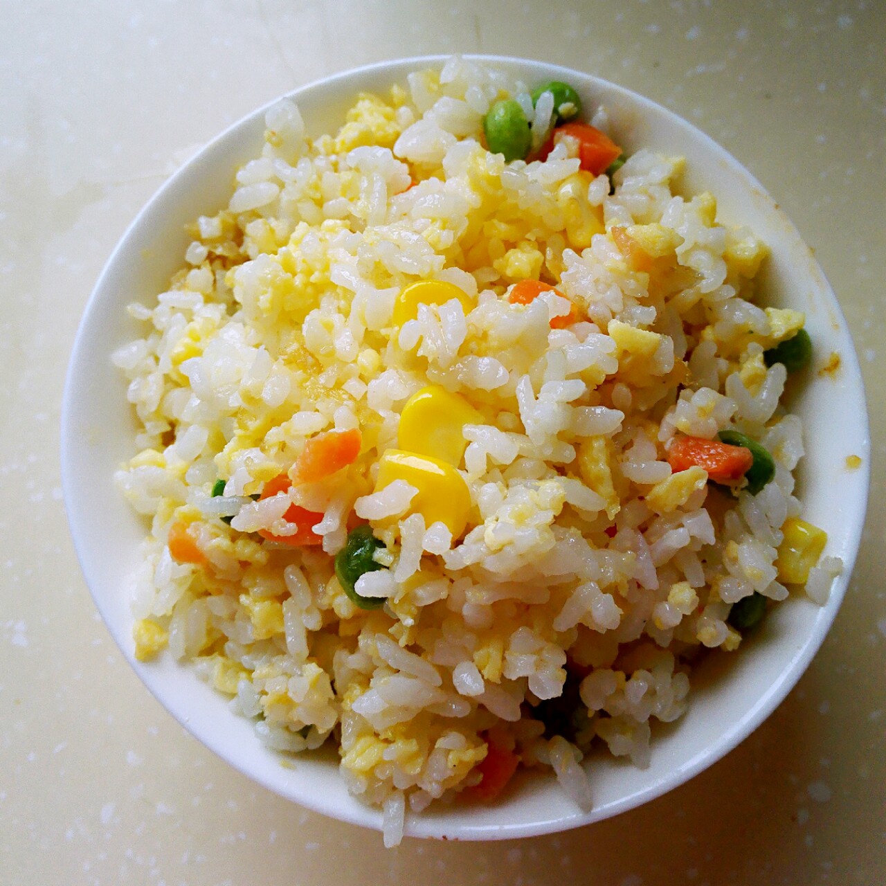 angela-菜菜做的家常蛋炒饭