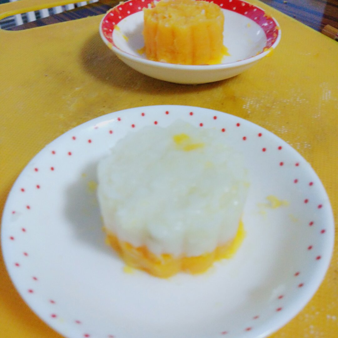 【快手辅食】紫薯山药糕（8m+）