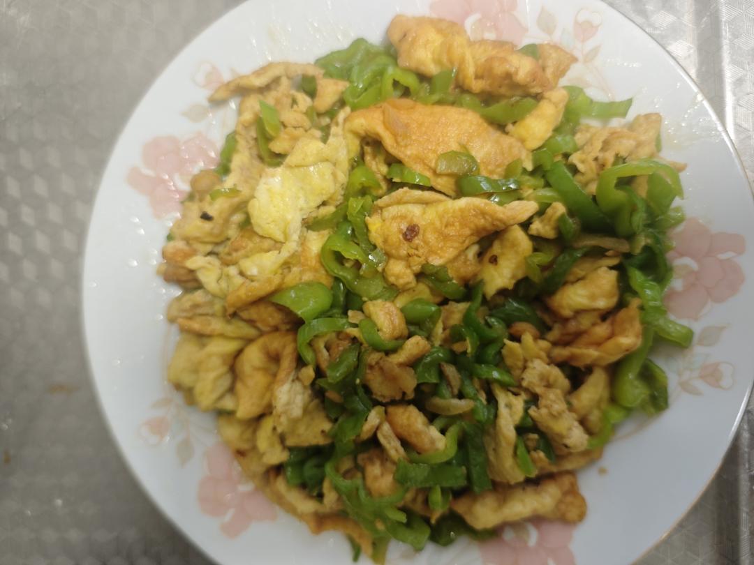 青椒炒蛋