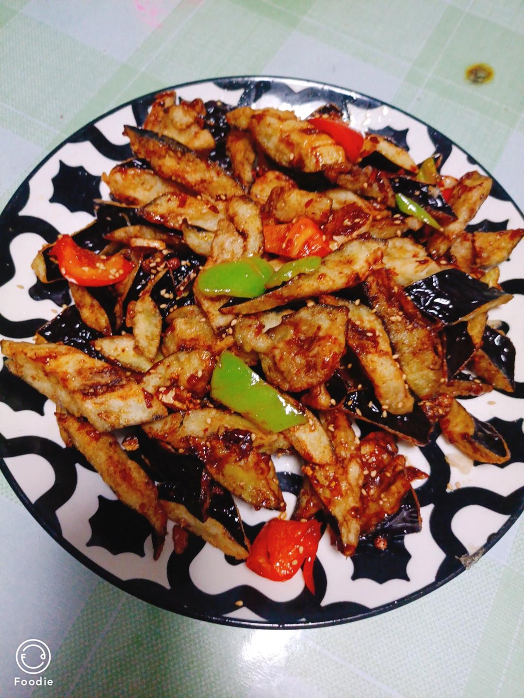 风味茄子酥脆不吸油的做法