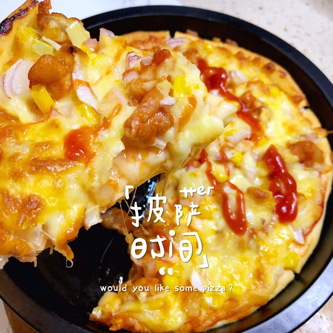 新奥尔良鸡腿肉批萨