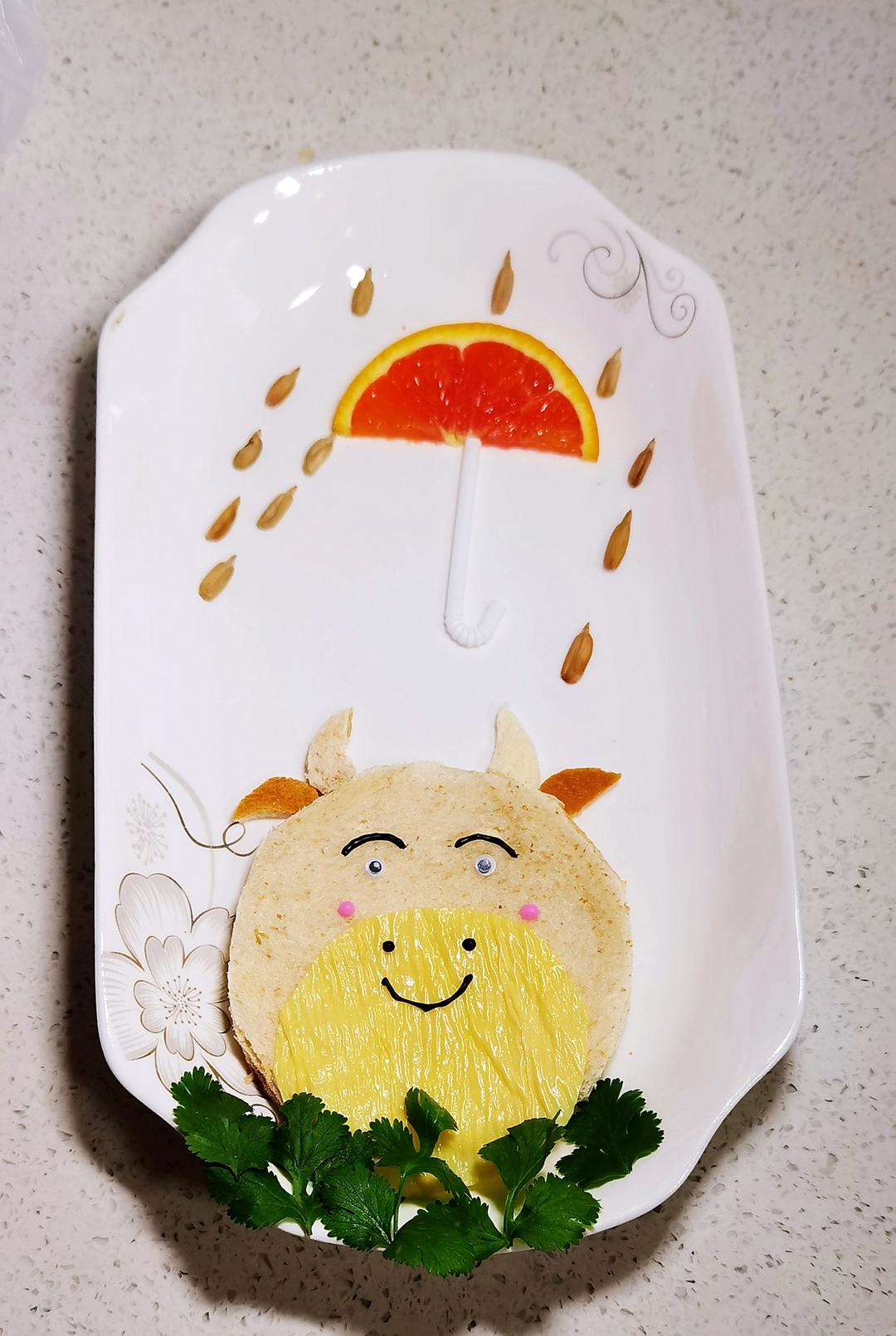 果蔬拼盘–餐盘画