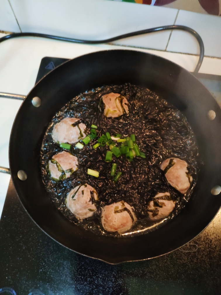 牛肉丸紫菜汤的做法 步骤5