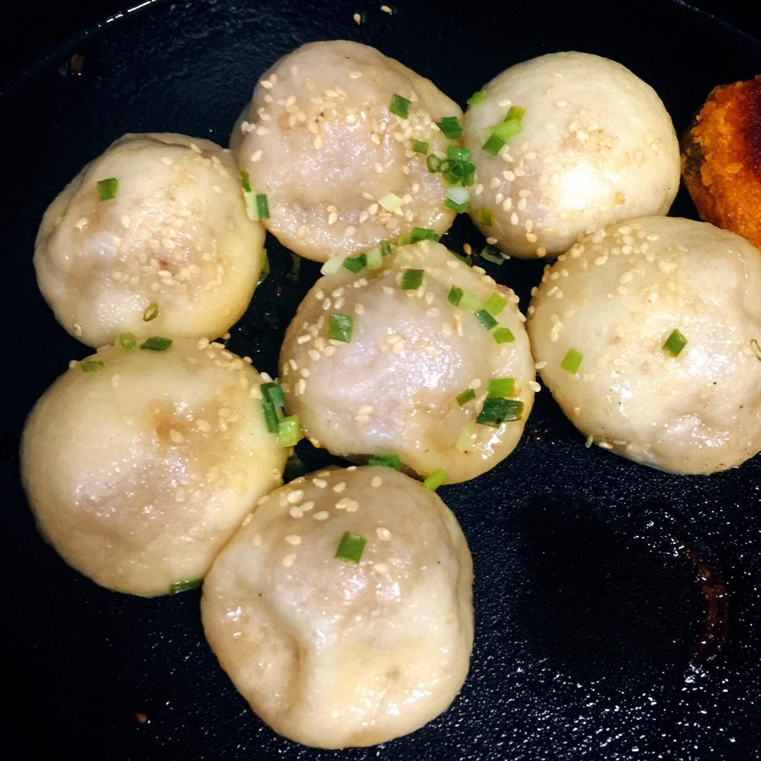 半烫面蟹粉生煎包(水煎包)的全部作品