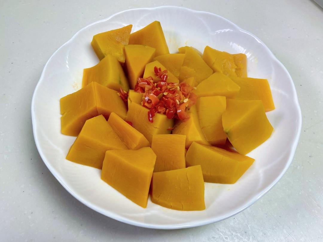 清蒸老南瓜｜轻食素菜