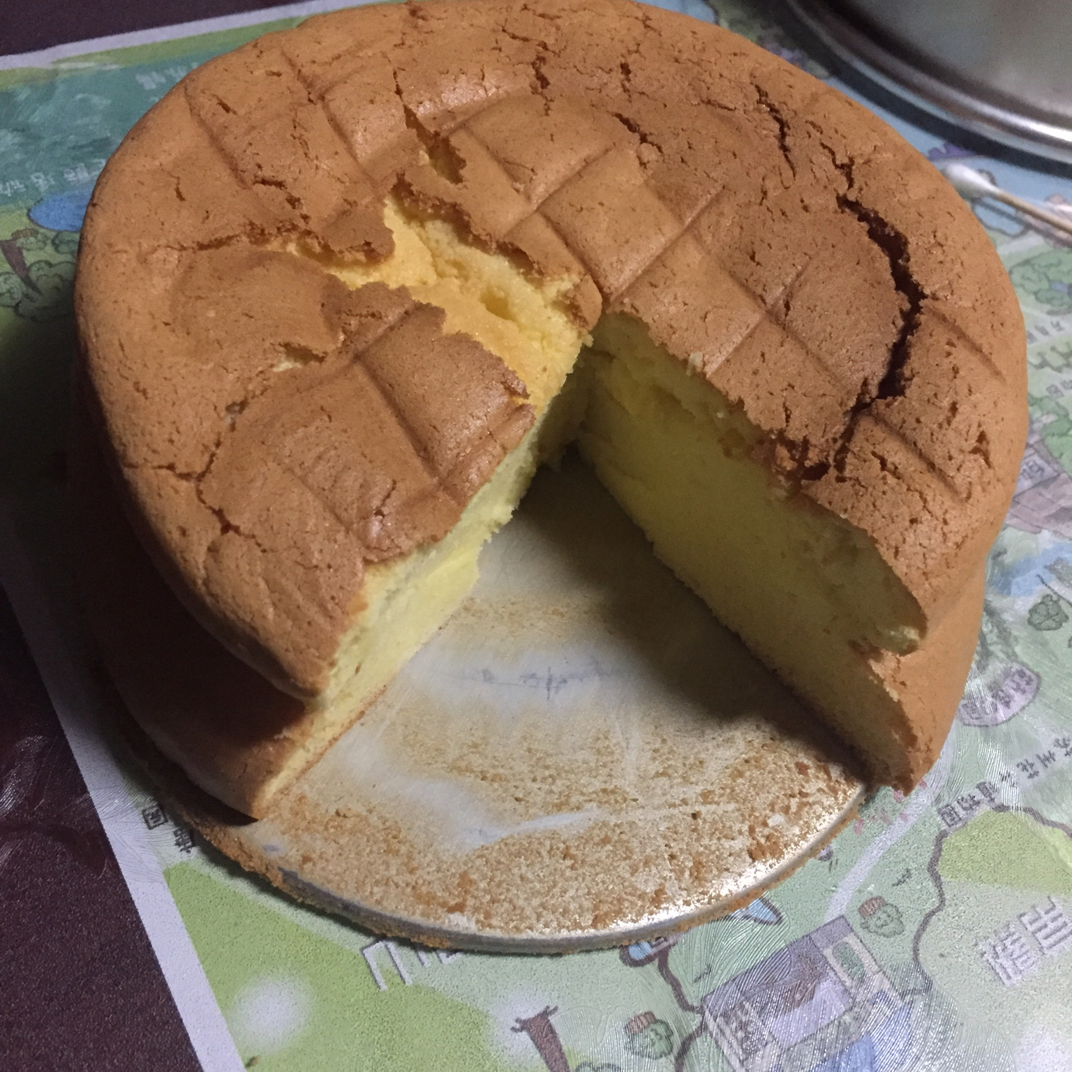 《Tinrry+》戚风蛋糕（6寸配方）（基础、超详细教程）