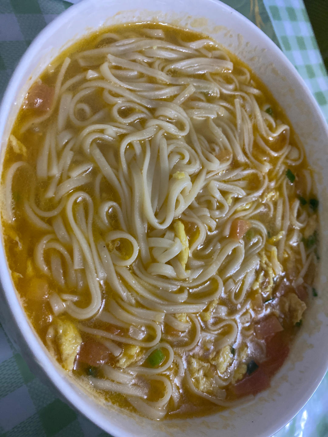 恨不得抱着锅舔的番茄鸡蛋面