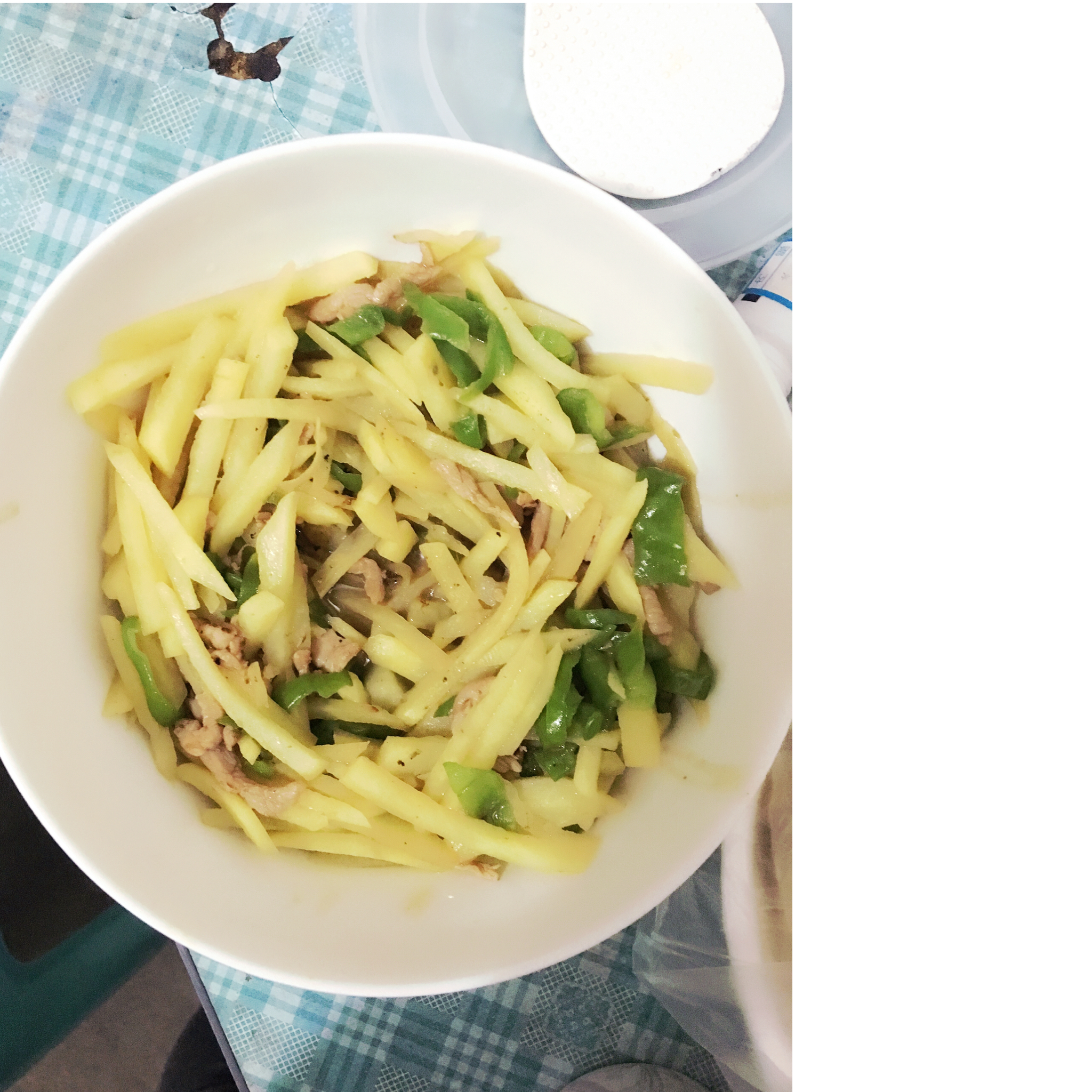 土豆炒肉丝