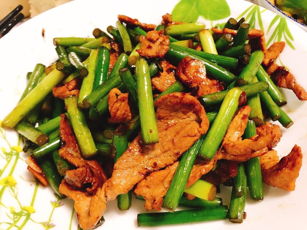 蒜薹炒肉