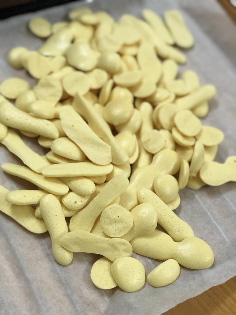 简单粗暴#溶豆～6个月宝吃的零食，无糖