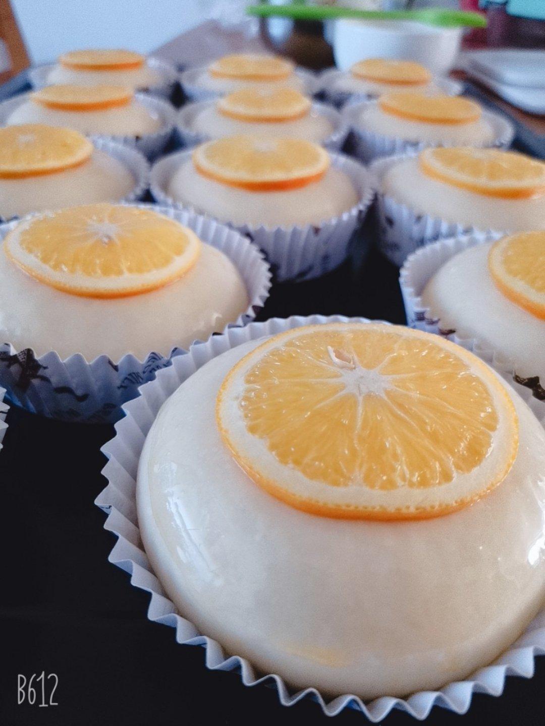 香橙卡士达星星包