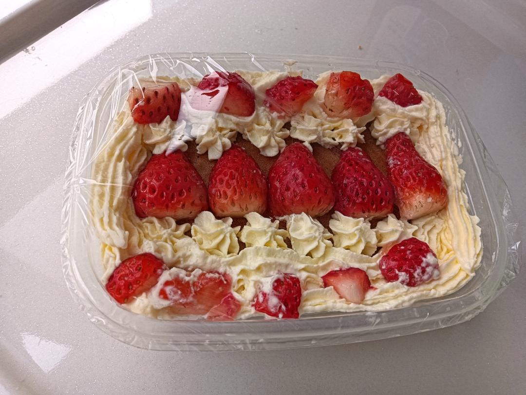 🍓高颜值草莓盒子蛋糕『简单快手』超详细