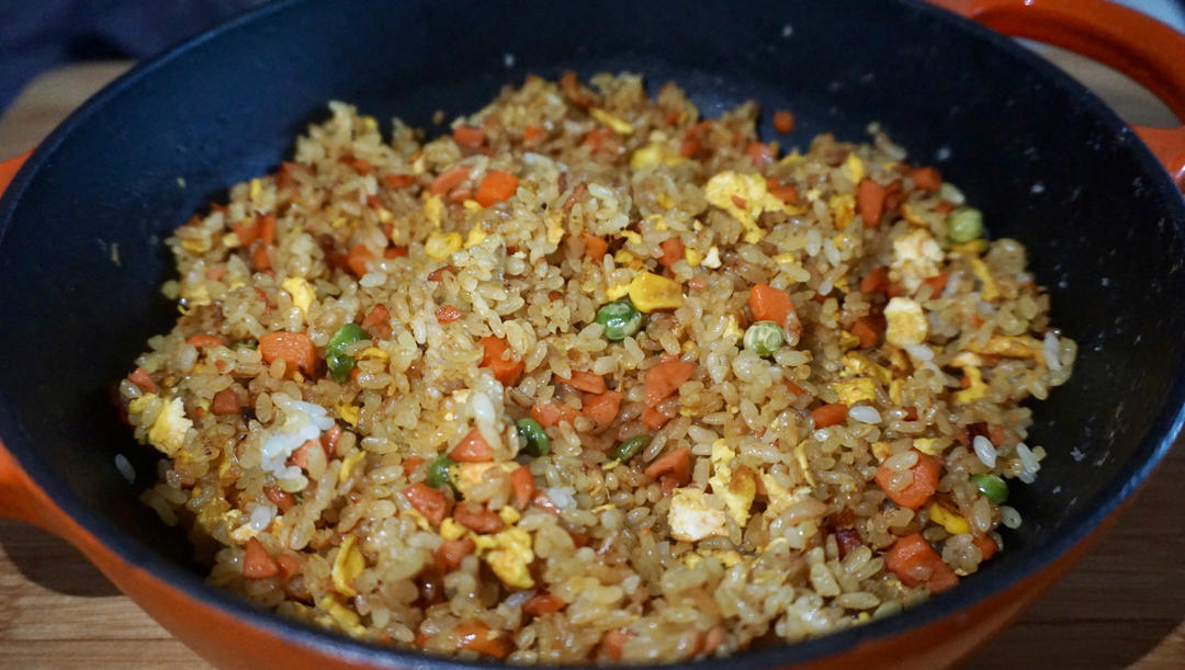 零失手！好看好吃的咖喱杂菜炒饭！