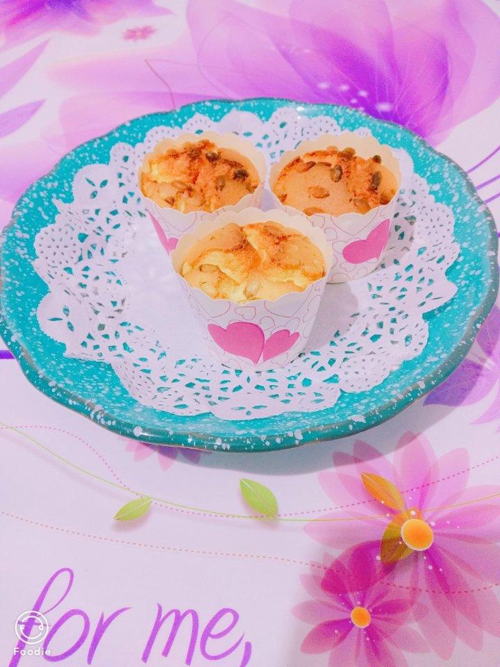 椰蓉棉花纸杯蛋糕
