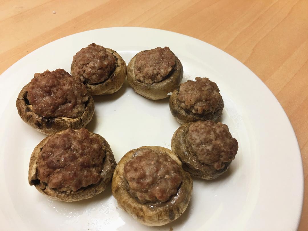 酿肉蘑菇碗