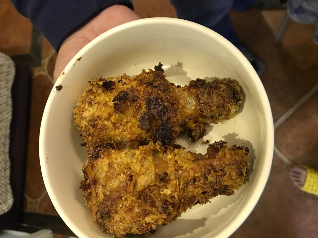 脆皮烤鸡腿