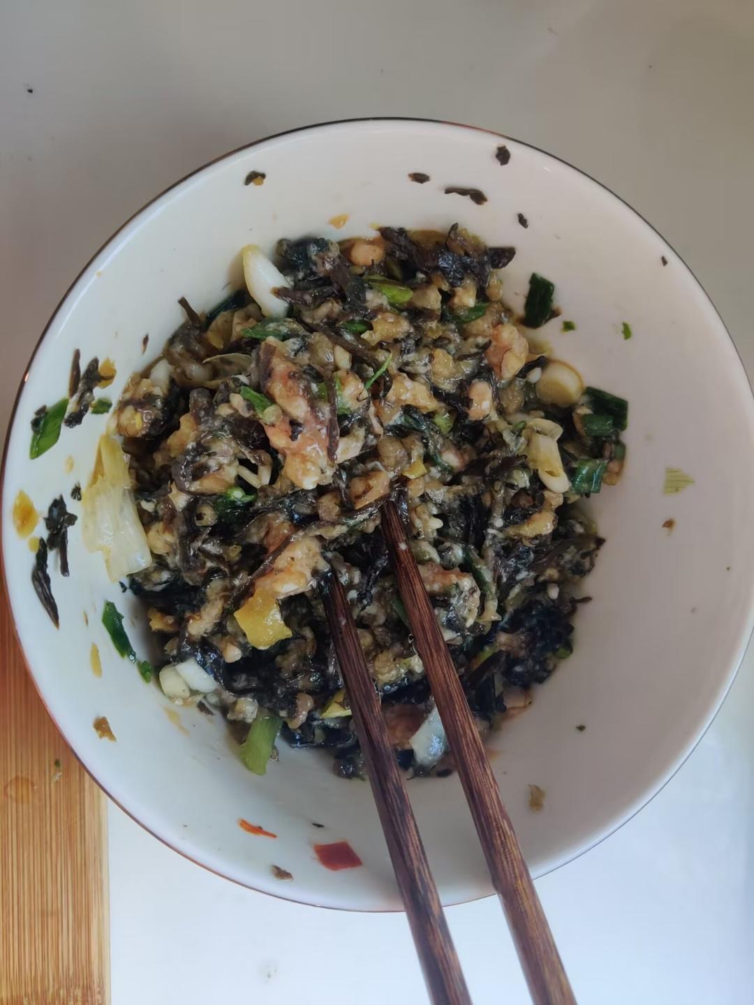 宅家16天—梅菜干肉饼，心神舒畅