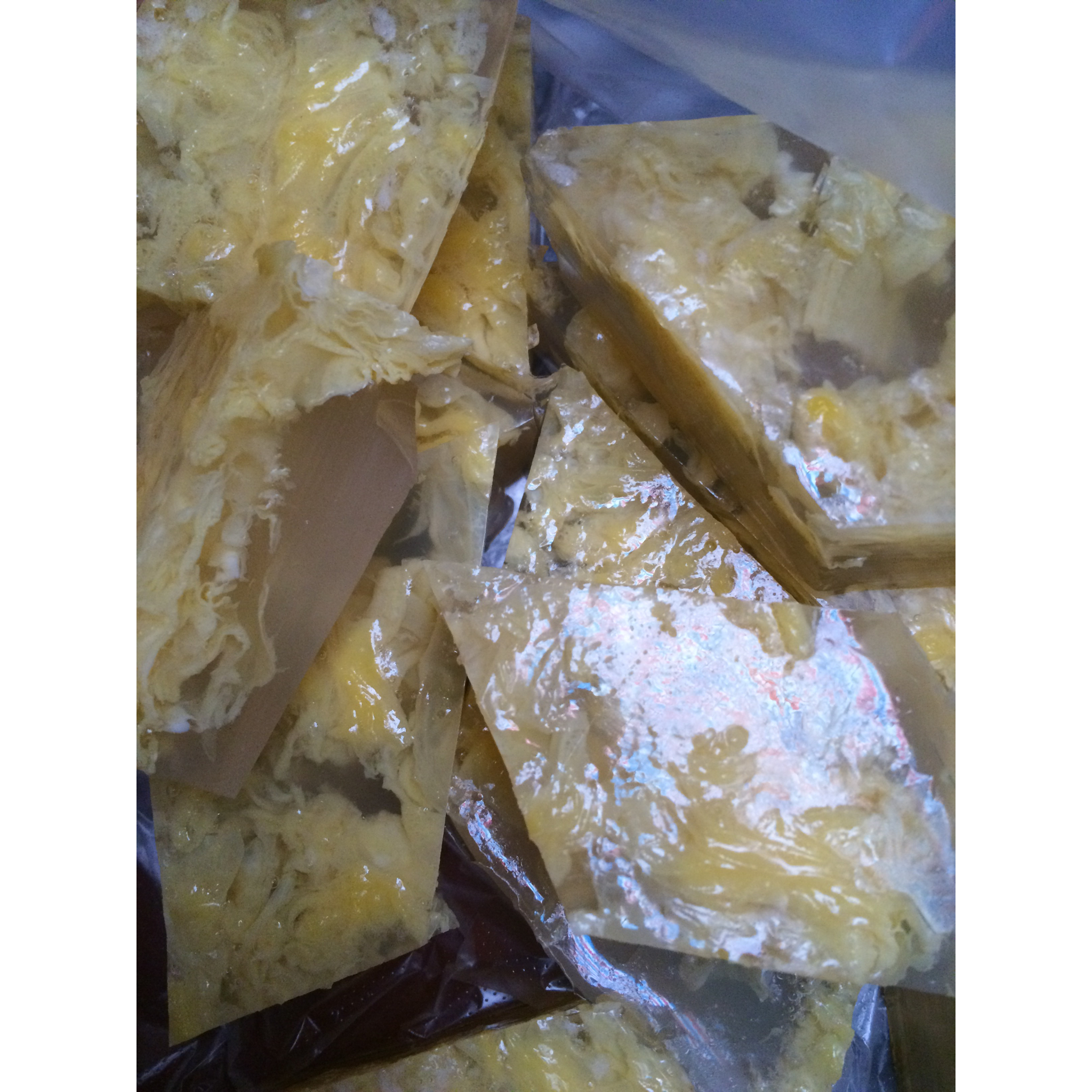 燕吖子做的琼脂糕