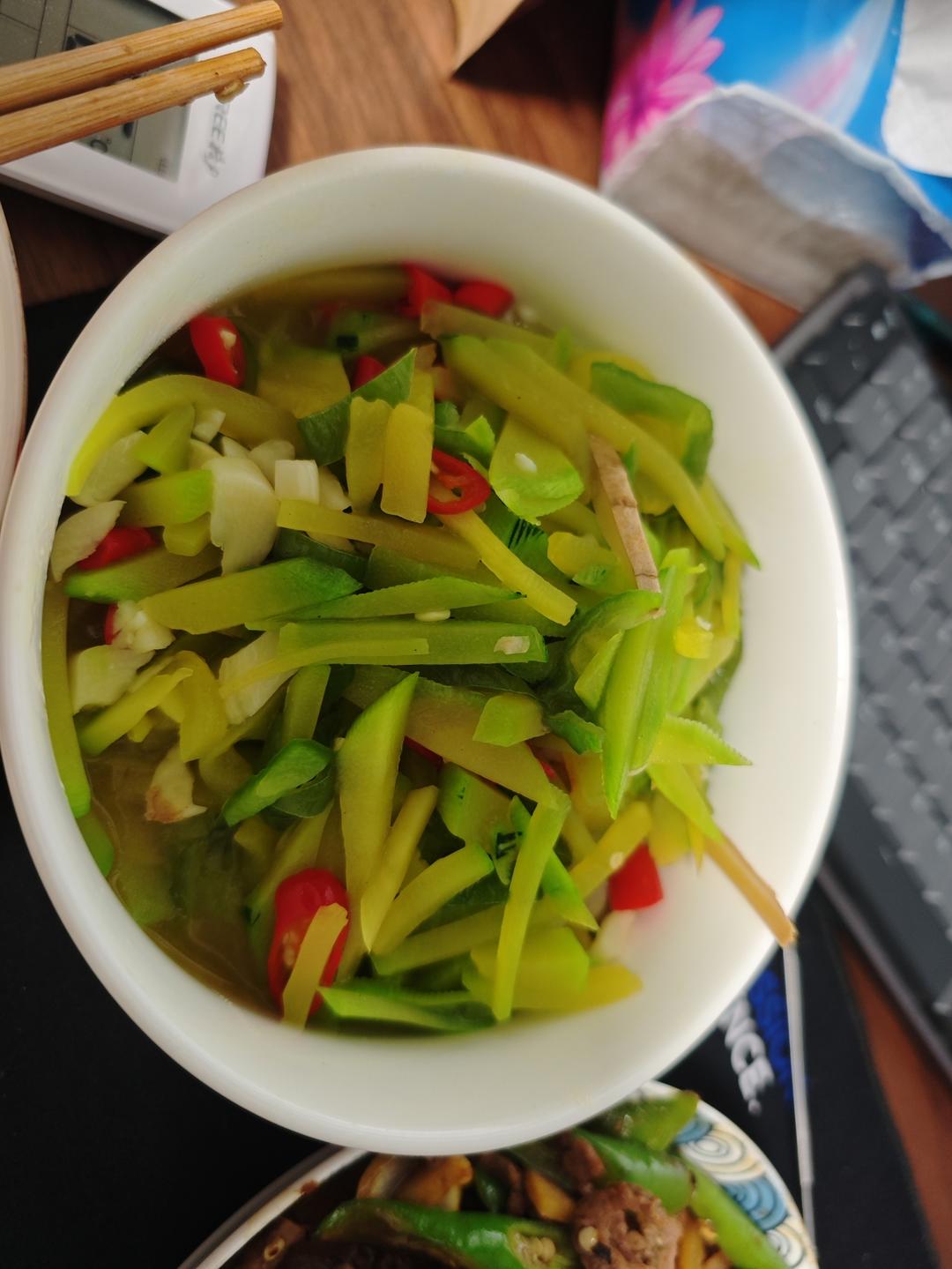 清炒南瓜丝