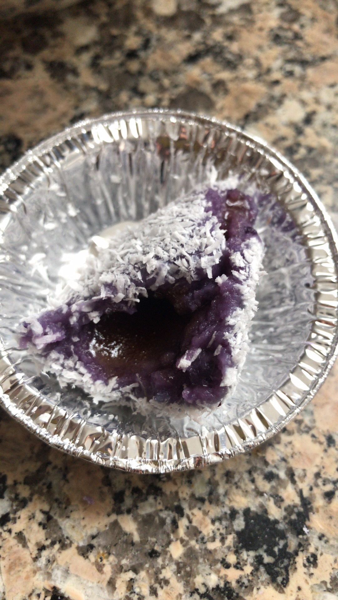紫薯椰蓉糯米糍
