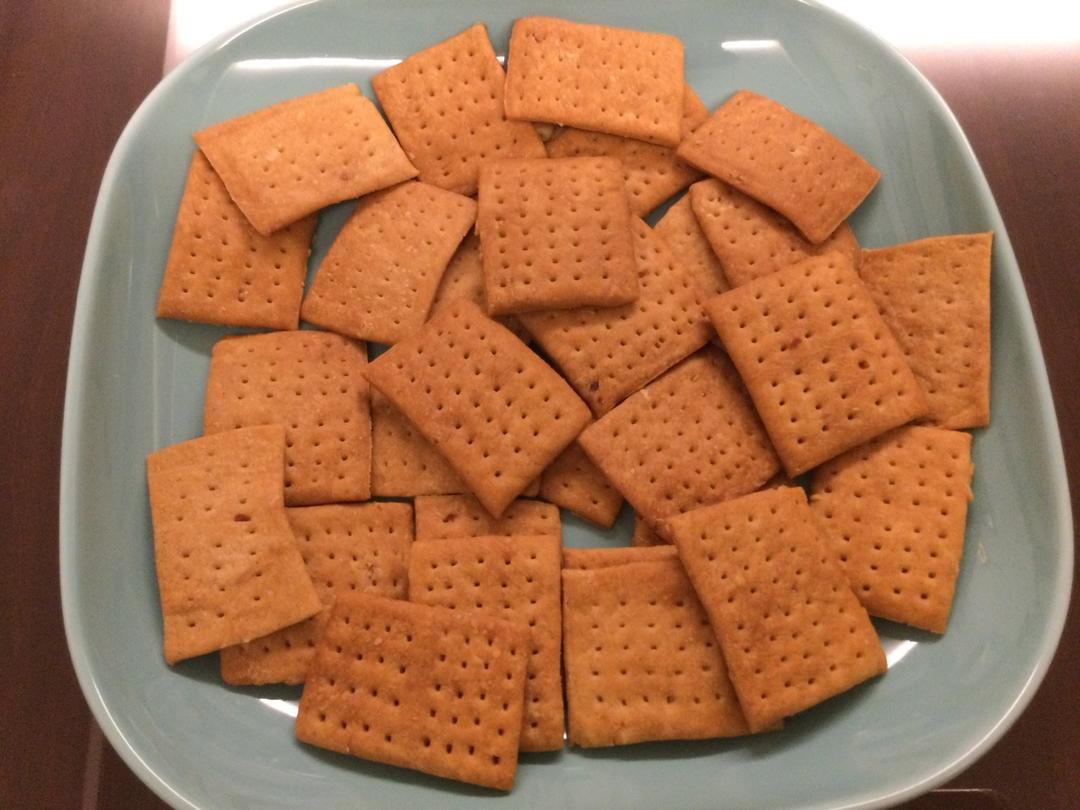 无糖葱香梳打饼干