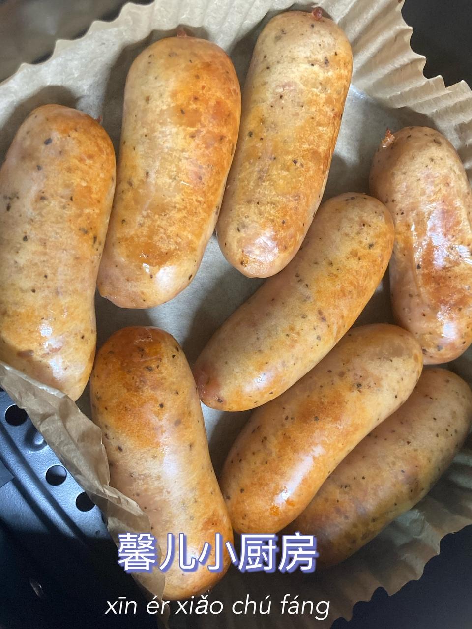 空气炸锅版烤香肠的做法