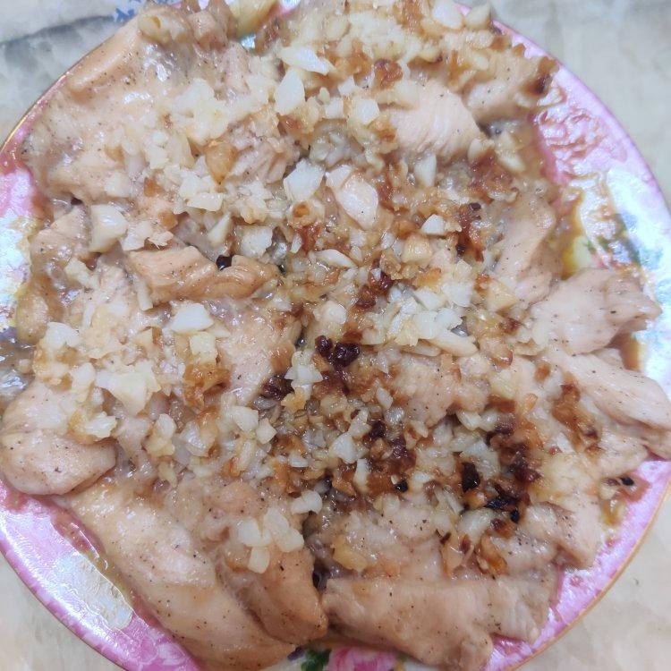 蒜蓉蒸鸡胸（鸡腿）